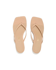 Tkees- Square Toe Julia Suede Kitten Heels