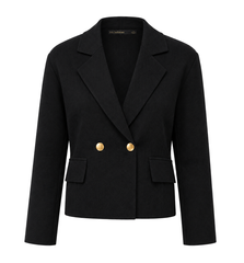 Milano knit double breasted jacket