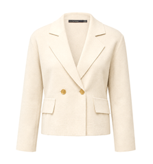 Milano knit double breasted jacket