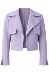 Veste courte en scuba