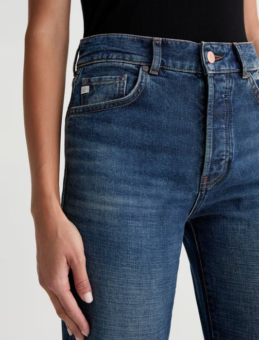 AG Jeans - Sydney Cuffed Straight-Leg Jean in Vintage Wash