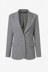 Single button fitted jacket