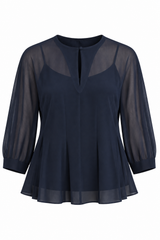 Blouse manches 3/4