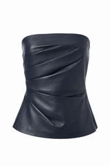 Bustier en cuir
