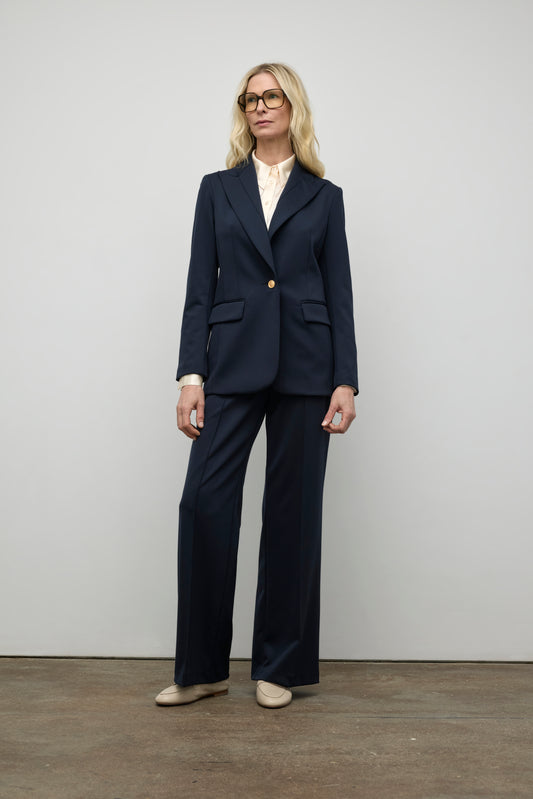 Jacket with flap pocket