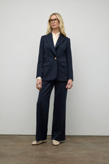 Jacket with flap pocket