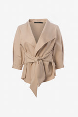 Veston en scuba avec ceinture