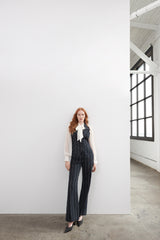 Pinstripe vest