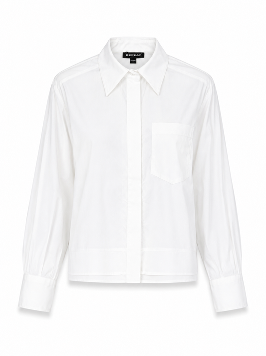 Repeat - Cotton Button Down Blouse