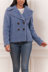 Cocoon caban coat
