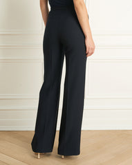 Basket Weave Wide Leg Pant