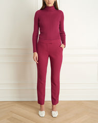 Basket Weave Cigarette Pant