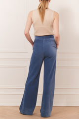 Corduroy straight leg pant