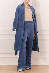 Corduroy straight leg pant