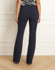 Straight Leg Pant with Side Button