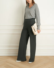 Double Face Wide Leg Pant