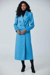 Maxi double breast coat
