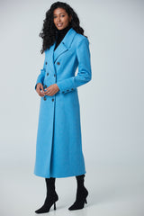 Maxi double breast coat