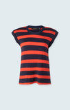 Boyfriend T-shirt shoulder pads