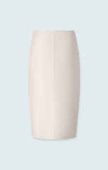 Pencil skirt with front vent