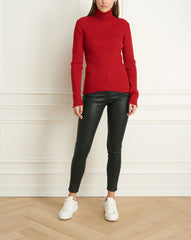 Wool Blend Turtle Neck