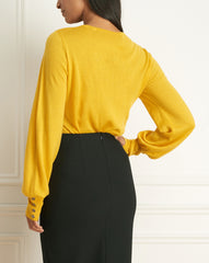 Merino Blend V-Neck Sweater