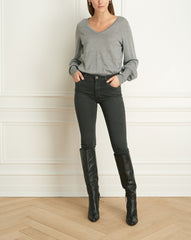 Merino Blend V-Neck Sweater