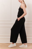 Pantalon large en tricot