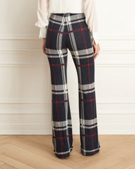 Plaid Wide Leg Pant