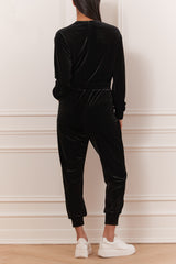 Jumpsuit with crisscross front