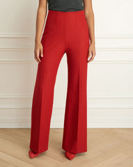 2 Tone Stretch Wide Leg Pant