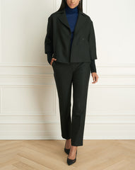 2 Tone Stretch Cigarette Pant