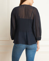 blouse manches 3/4